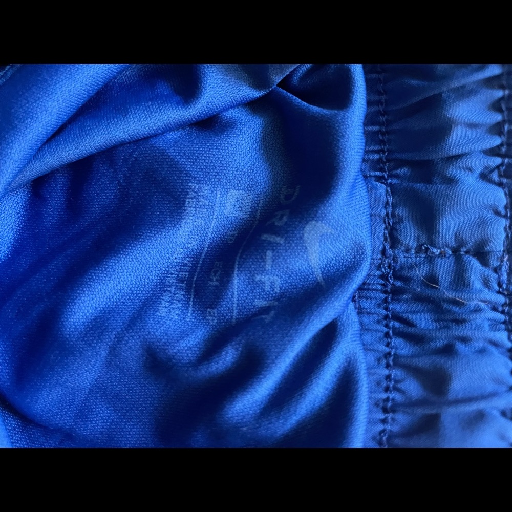 ROYAL BLUE NIKE RUNNING SHORTS - Picture 2 of 2